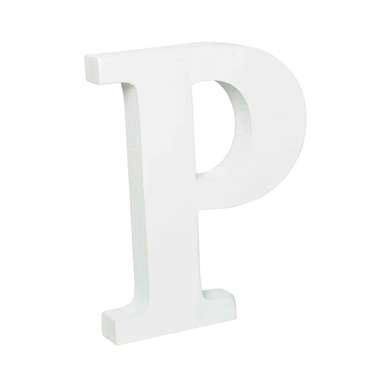 Wood Letters - P
