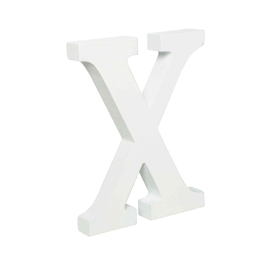 Wood Letters - X