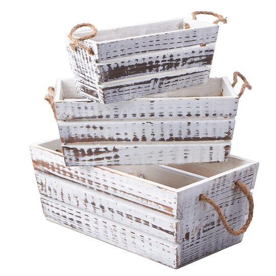 Decorative Crates 3 Piece Set