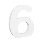 Wood Numbers - 6 - Events and Crafts-Events and Crafts