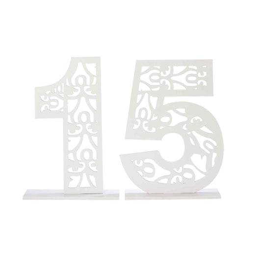 Decorative "15" Sign