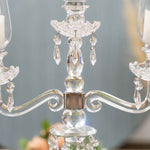 Trio Glass Candelabra - Events and Crafts