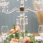 Trio Glass Candelabra - Events and Crafts