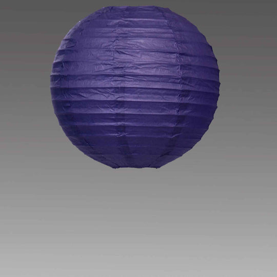 Eight Inch Paper Lantern - Purple