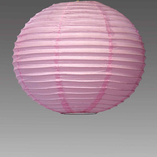 Fourteen Inch Paper Lantern - Pink