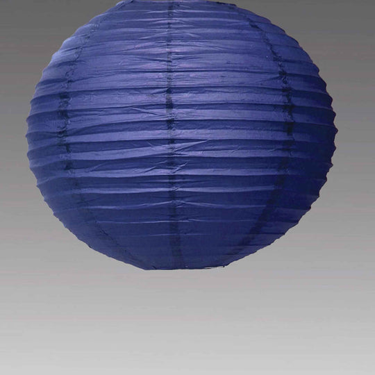 Fourteen Inch Paper Lantern - Royal Blue