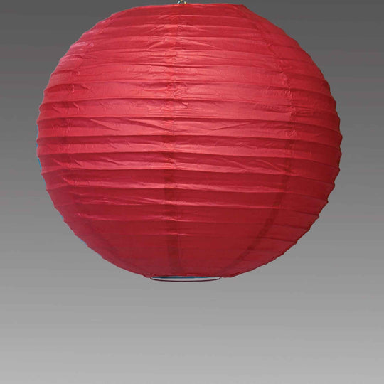 Fourteen Inch Paper Lantern - Red