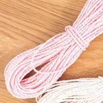 Decorative Twine - Close up Pink and White