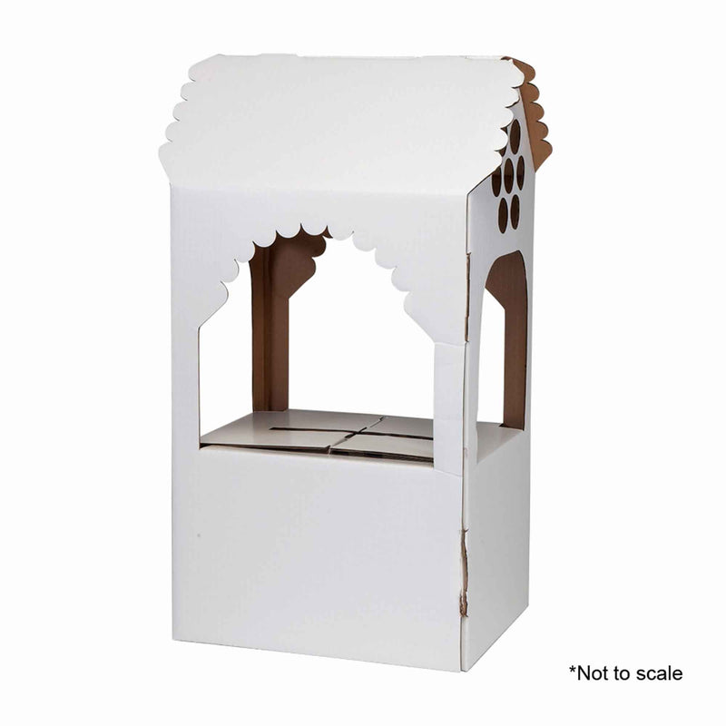 Cardboard Wishing Well Box - Events and Crafts-Events and Crafts