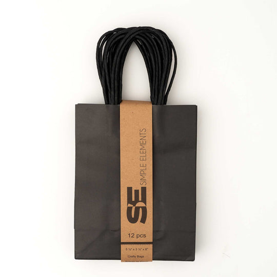 Small Gift Bags - Black