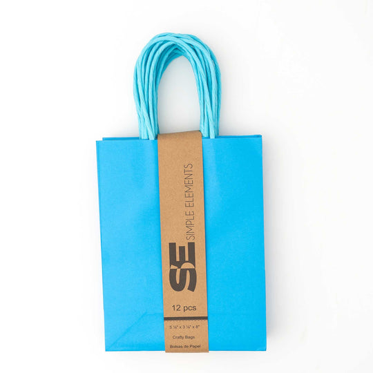 Small Gift Bags - Turquoise
