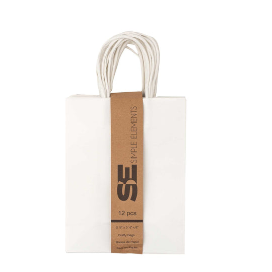 Small Gift Bags - White