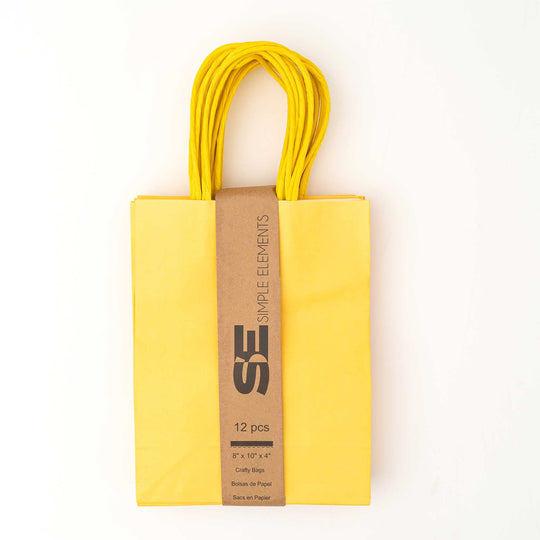 Large Gift Bags - Yellow