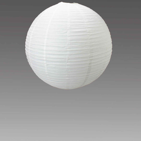 Ten Inch Paper Lantern - White