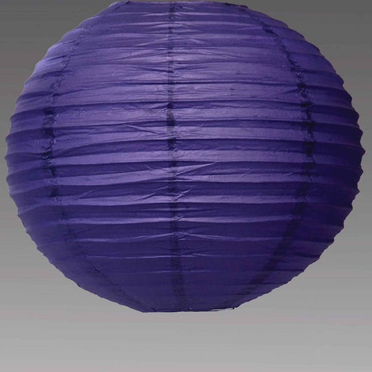Eighteen Inch Paper Lantern - Purple