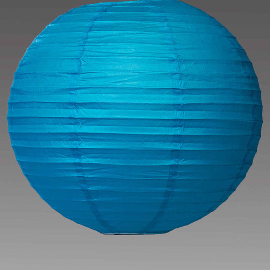 Eighteen Inch Paper Lantern - Turquoise