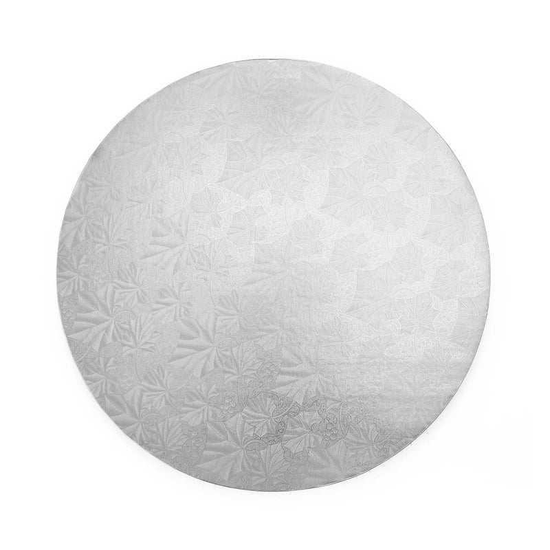 Filigree Round Cake Drum 10" - Set of 5 - Events and Crafts-Dulcet Delights