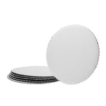 Round Scalloped Cake Board 14" - Set of 6 - Events and Crafts-Dulcet Delights