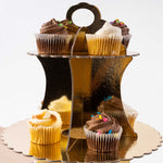 Metallic Disposable Treat Stand - Events and Crafts-Events and Crafts