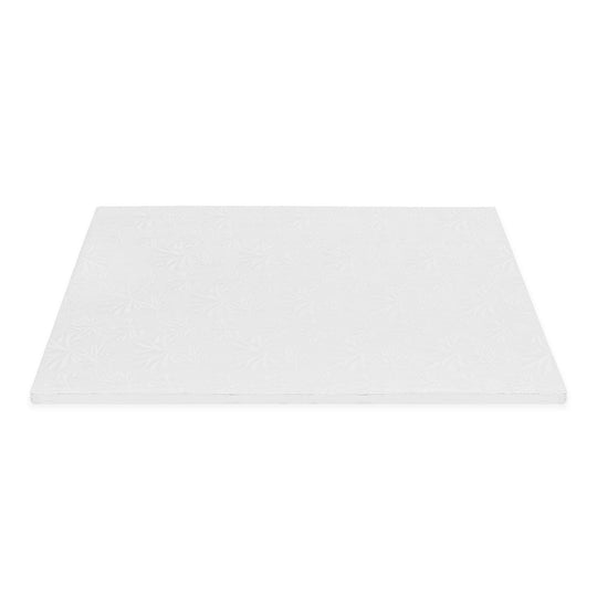 Filigree Half Sheet Cake Drum - Set of 5-White