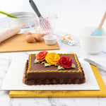 Filigree Square Cake Board 10" - Set of 5 - Events and Crafts-Dulcet Delights