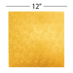 Filigree Square Cake Board 12" - Set of 5 - Events and Crafts-Dulcet Delights