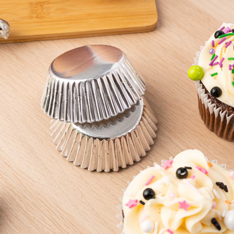Large Cupcake Liners Metallic - Events and Crafts-Events and Crafts