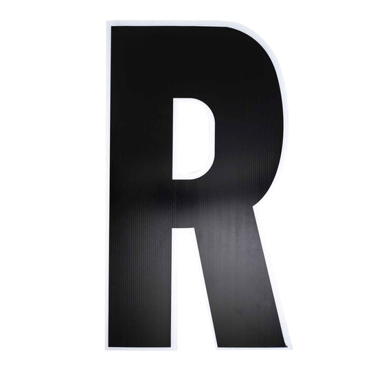 Yard Sign Letter R