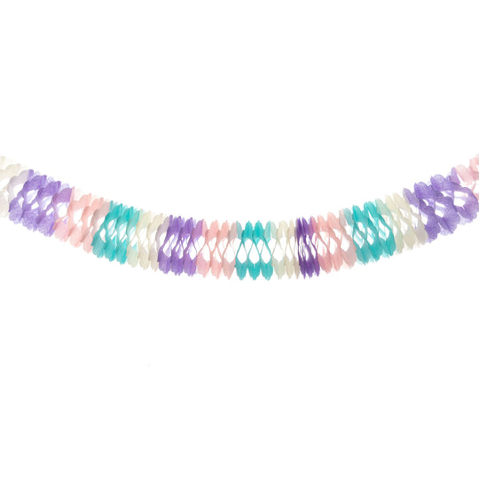 Party Paper Garland 12ft - Multicolor