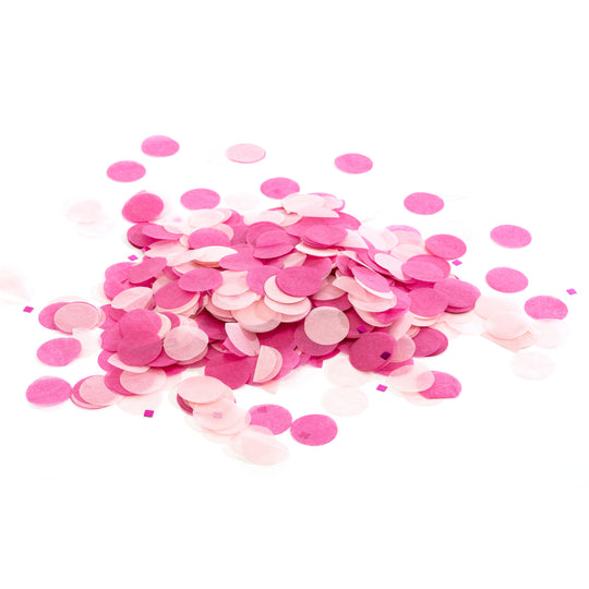 Tissue and Foil Confetti Mix - Pink