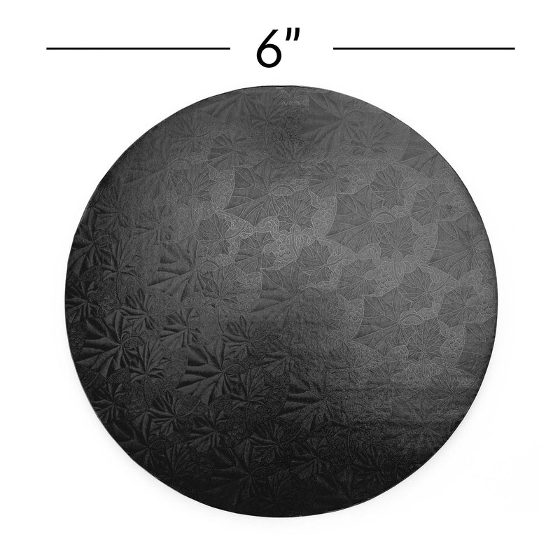 Filigree Round Cake Board 6" - Set of 5 - Events and Crafts-Dulcet Delights