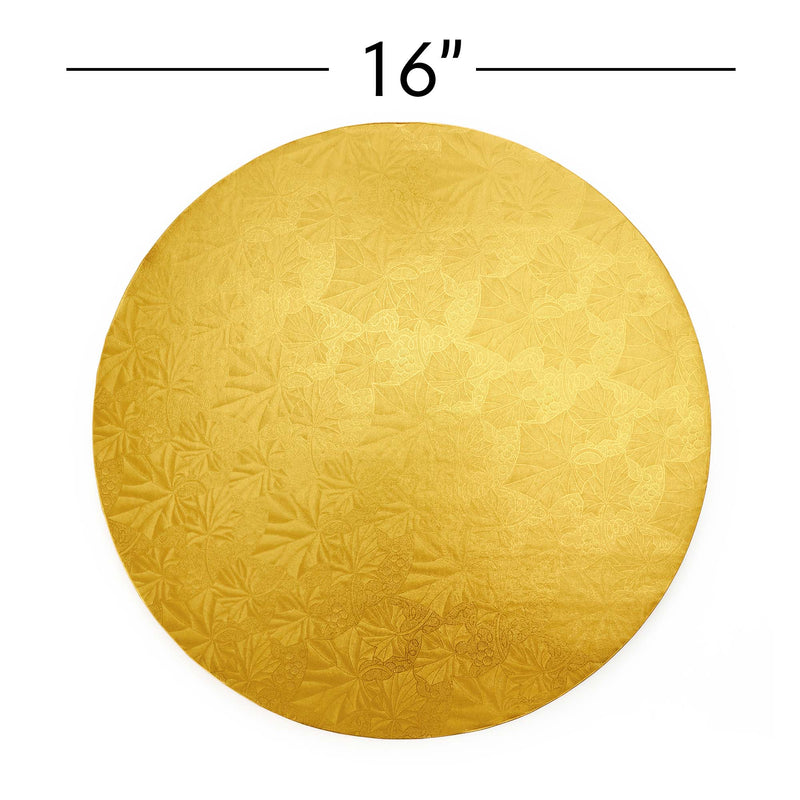 Filigree Round Cake Board 16" - Set of 5 - Events and Crafts-Dulcet Delights