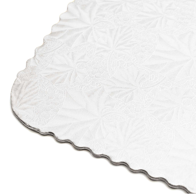 Filigree Scalloped Cake Board Full Sheet - Set of 3 - Events and Crafts-Dulcet Delights