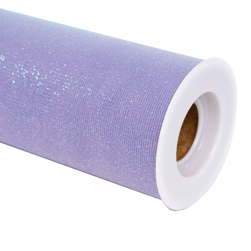 Rainbow Glitter Tulle Roll 6" x 10 Yards - Events and Crafts-Events and Crafts