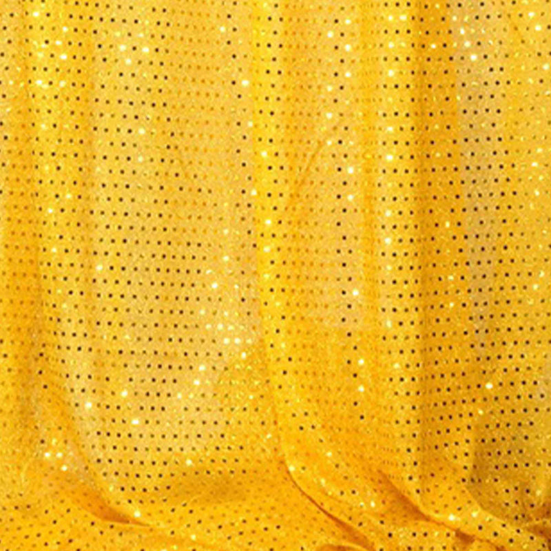 Spangle Knit Fabric Bolt - Gold