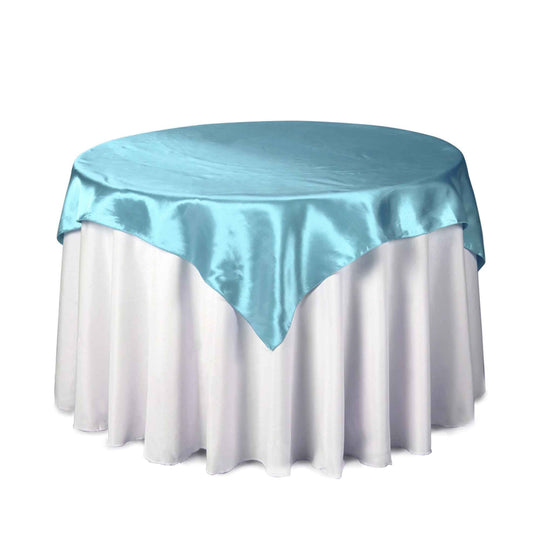 Satin Overlay - 60 inches - Blue