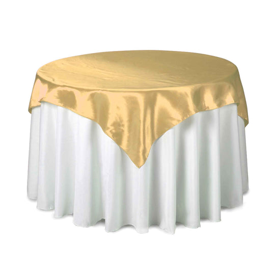 Satin Overlay - 60 inches - Gold