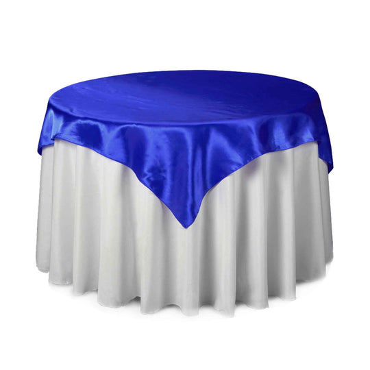 Satin Overlay - 60 inches - Royal Blue