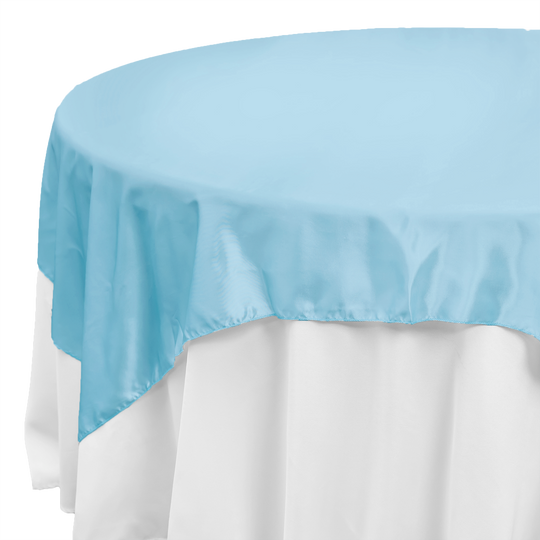 Satin Overlay -72 inches - Blue