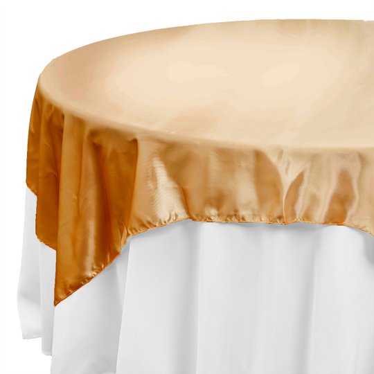 Satin Overlay -72 inches - Gold