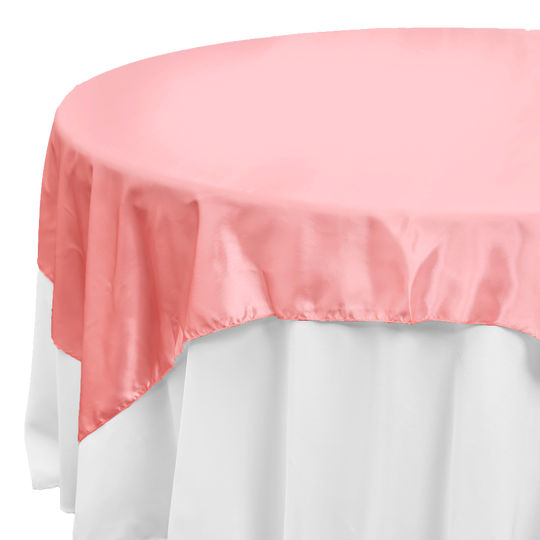 Satin Overlay -72 inches - Pink