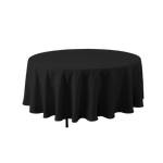 Round Polyester Table Cover - 90 Inch - Events and Crafts-Simply Elegant