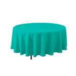 Round Polyester Table Cover - 90 Inch - Events and Crafts-Simply Elegant