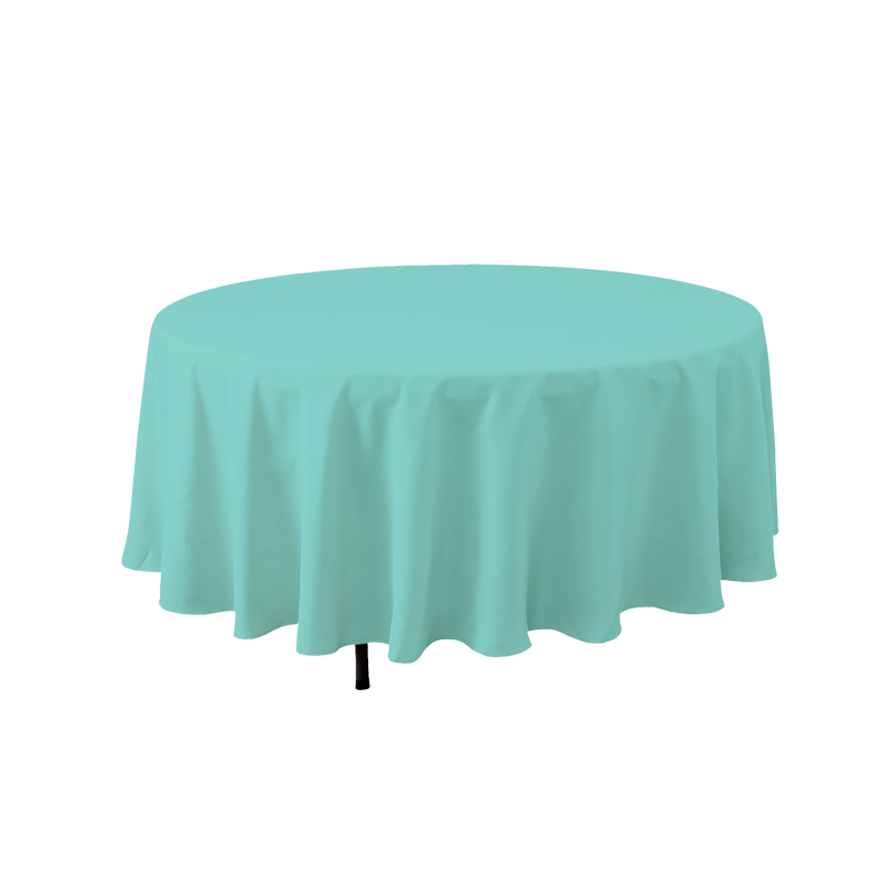 Round Polyester Table Cover - 108 Inch - Events and Crafts-Simply Elegant