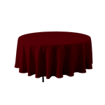 Round Polyester Table Cover - 108 Inch - Events and Crafts-Simply Elegant