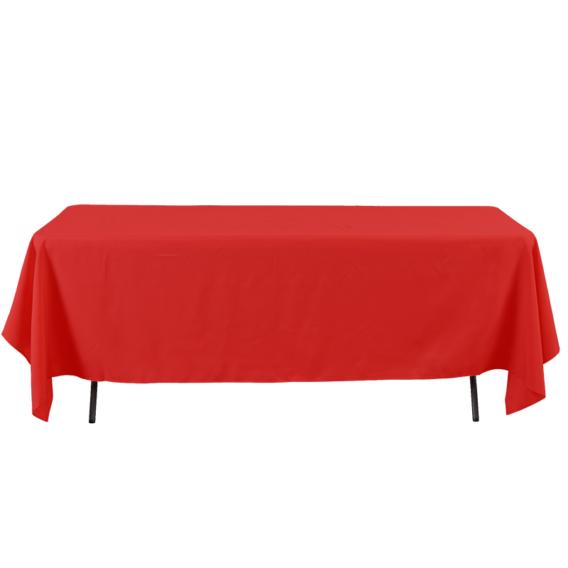 Rectangle Polyester Table Cover - 60 x 126 Inches - Events and Crafts-Simply Elegant