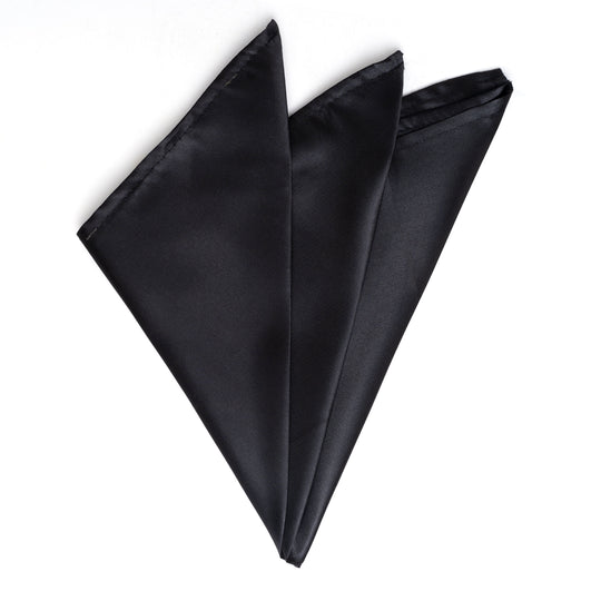 Satin Napkins - Black