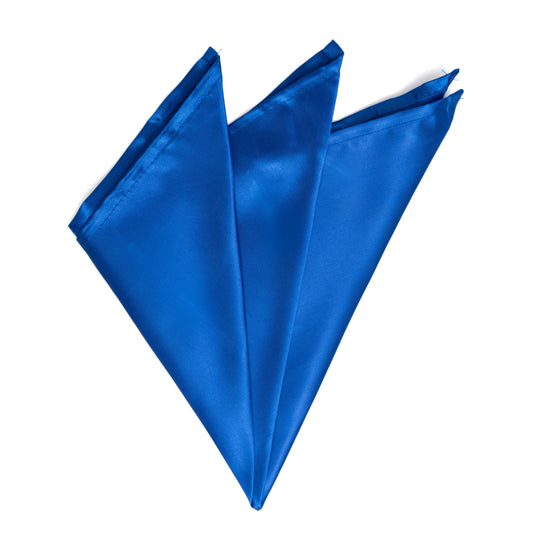 Satin Napkins - Royal Blue