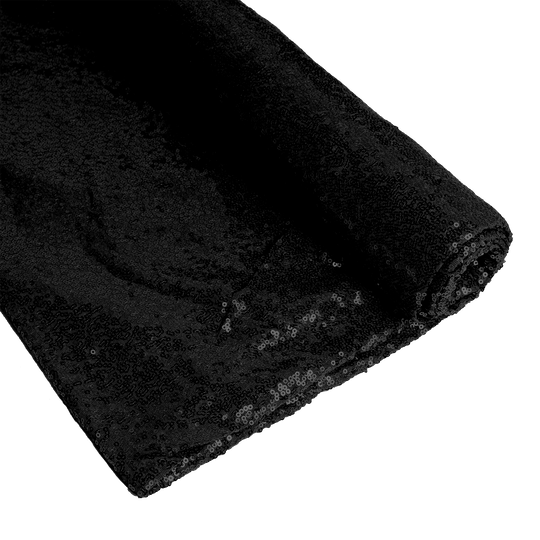 Sequin Fabric Bolt - Black