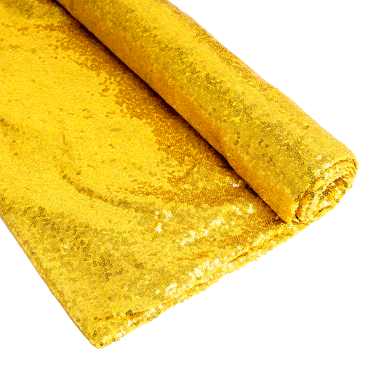 Sequin Fabric Bolt - Gold